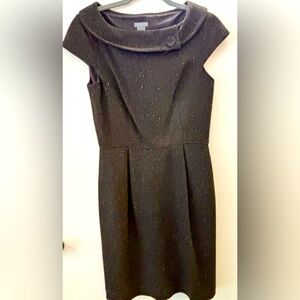 Wool Tweed a Polished Ladylike Ann Taylor Dress